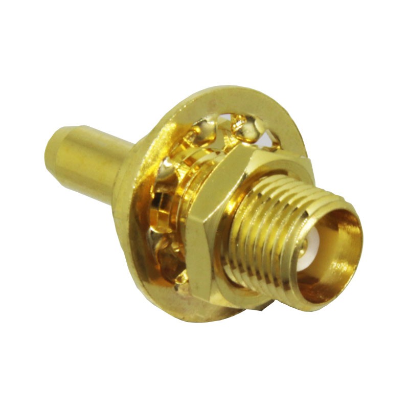 1 pcs : CONMCX005-R178 - CONN MCX RCPT STR 50 OHM CRIMP