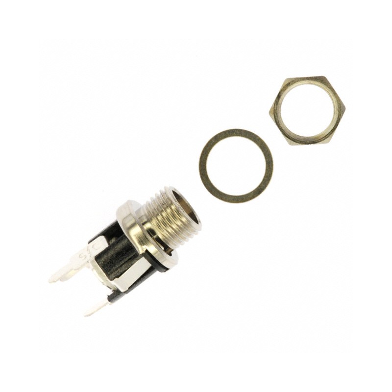 1 pcs : PC712A - CONN PWR JACK 2.5X5.5MM SOLDER