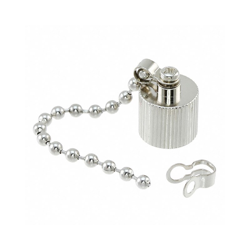 1 pcs : 854103M-DC - CONN DUST COVER M8 SILVER