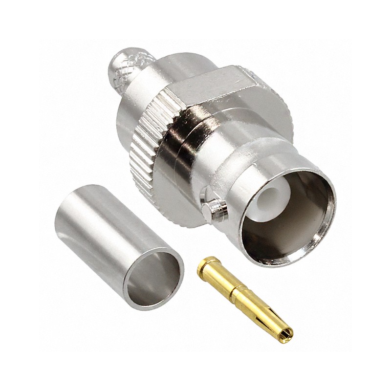 1 pcs : VB30-2051 - CONN BNC JACK STR 50 OHM CRIMP