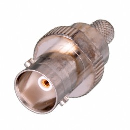 1 pcs : VB30-2031 - CONN BNC JACK STR 75 OHM CRIMP