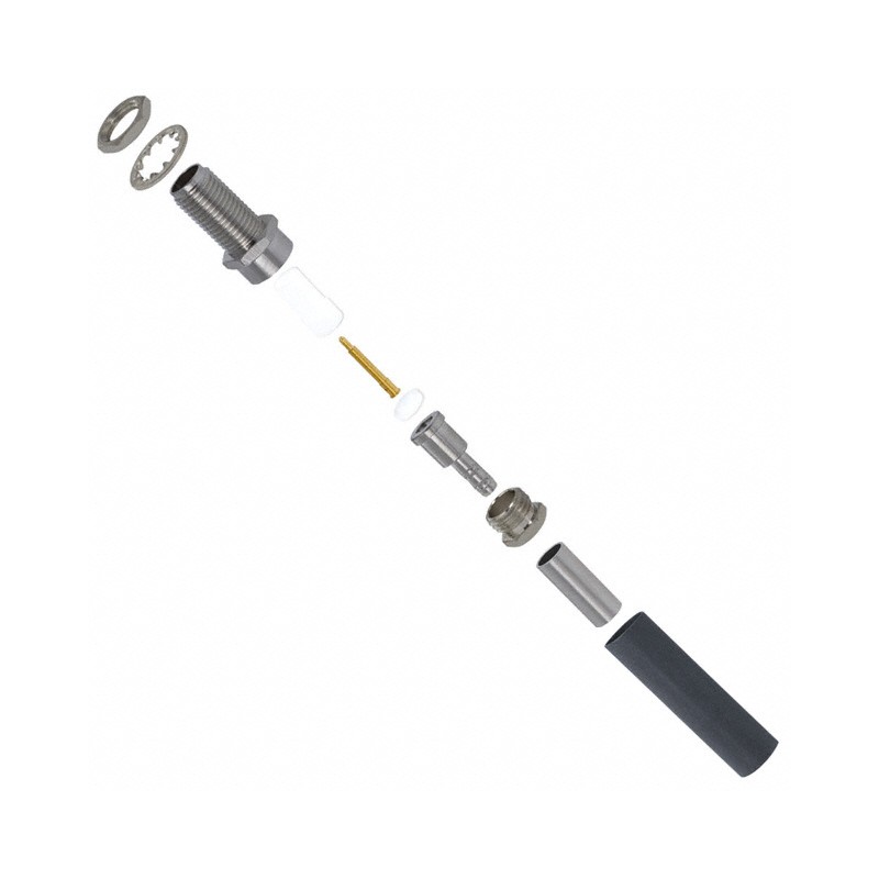 1 pcs : CONREVSMA005 - CONN RPSMA RCPT STR 50OHM SOLDER