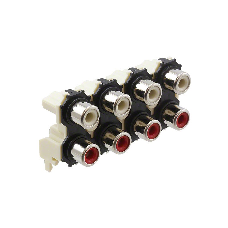 1 pcs : PJRAS4X2U01X - CONN RCA JACK MONO 3.2MM R/A