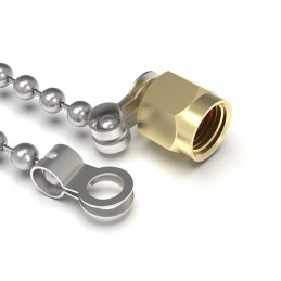 1 pcs : RFCT-SMA-CAP-GS-3 - COAXIAL CONNECTOR CAP SMA IP67 W