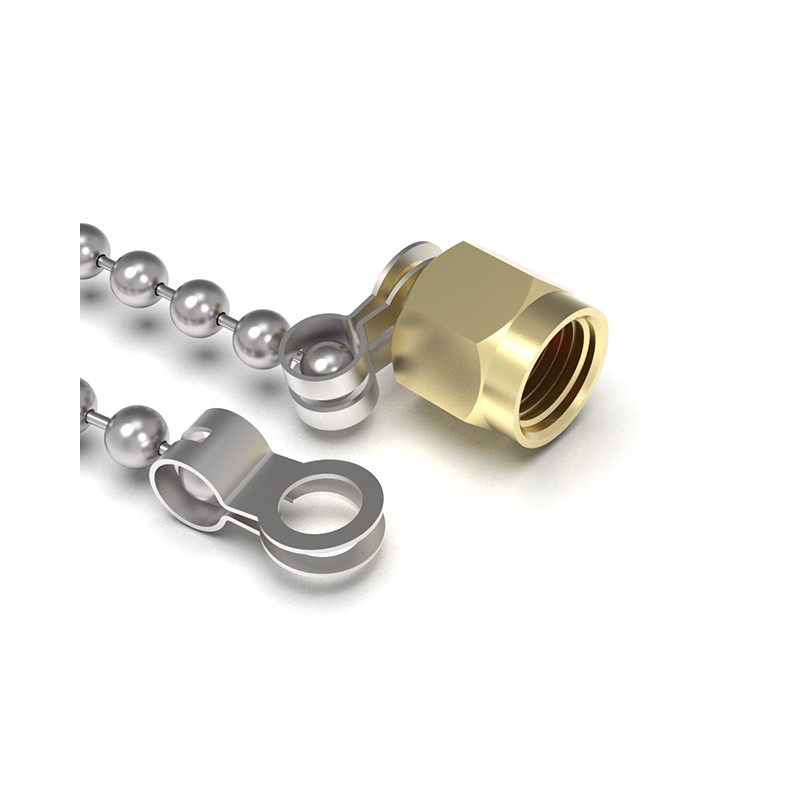 1 pcs : RFCT-SMA-CAP-GS-3 - COAXIAL CONNECTOR CAP SMA IP67 W