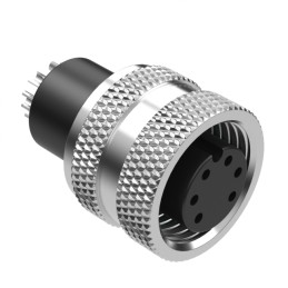 1 pcs : 50-00954 - CONN RCPT FMALE 6P GOLD SLDR CUP