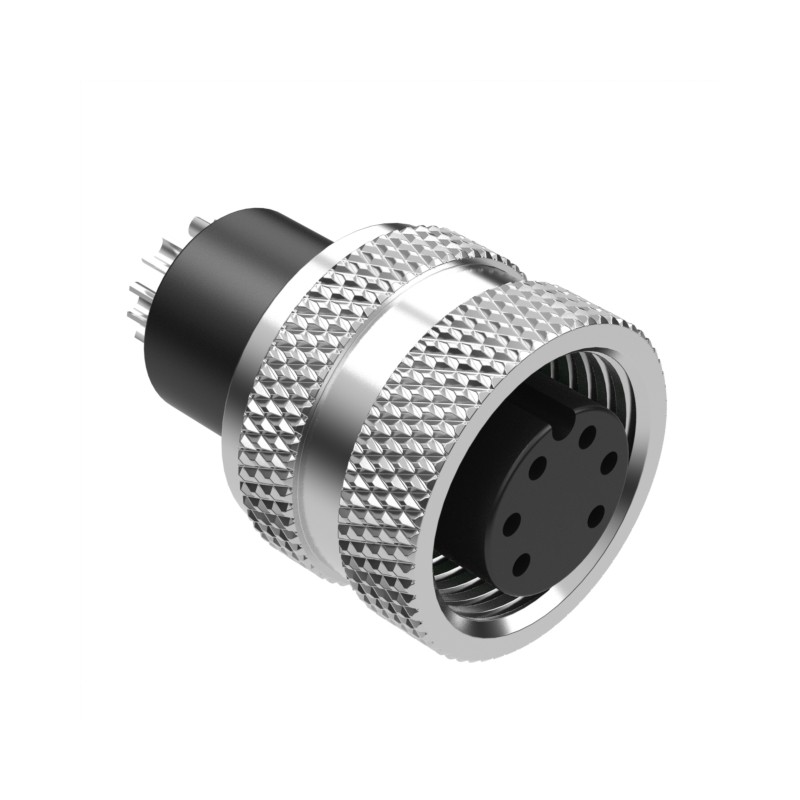 1 pcs : 50-00954 - CONN RCPT FMALE 6P GOLD SLDR CUP