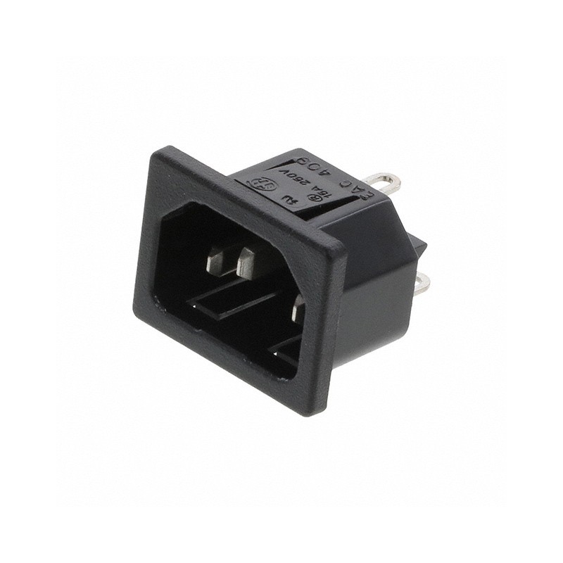 1 pcs : EAC409060 - PWR ENT RCPT IEC320-C14 PNL SLDR