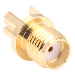 1 pcs : CONSMA003.031-G - CONN SMA RCPT STR 50OHM EDGE MNT