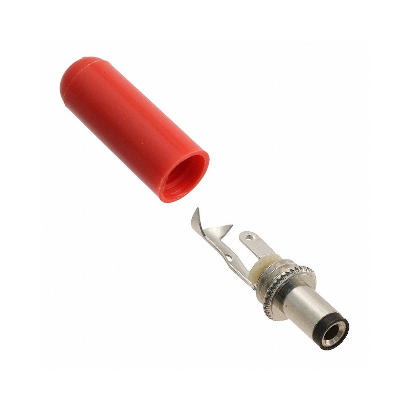 1 pcs : 765 - CONN PWR PLUG 2.5X5.5MM SOLDER