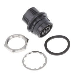 1 pcs : MCRK-8-S - CONN RCPT HSG FMALE 12POS PNL MT