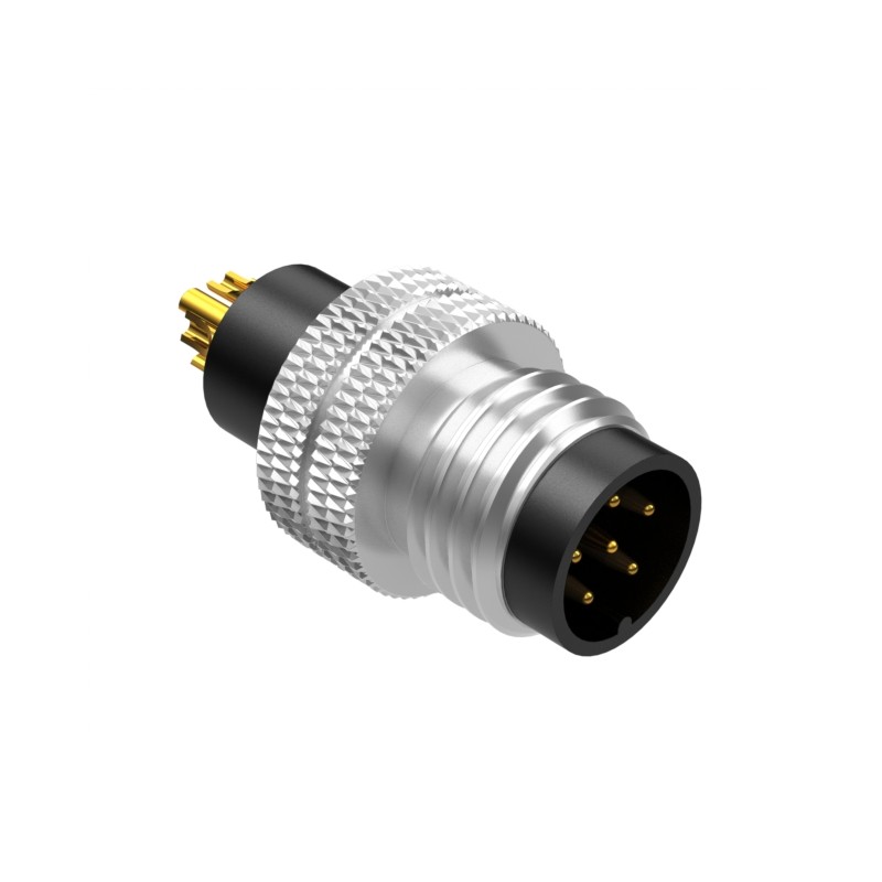 1 pcs : 50-01007 - M8 A-CODE 6POS PLUG MOLDING