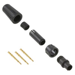 1 pcs : EN2C3M20G3 - CONN PLUG MALE 3POS GOLD CRIMP