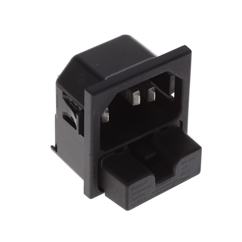 1 pcs : 6250.5520 - PWR ENT MOD RCPT IEC320-C14 PNL