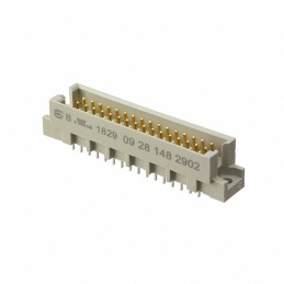 1 pcs : 09281482902 - CONN DIN HDR 48POS PCB GOLD