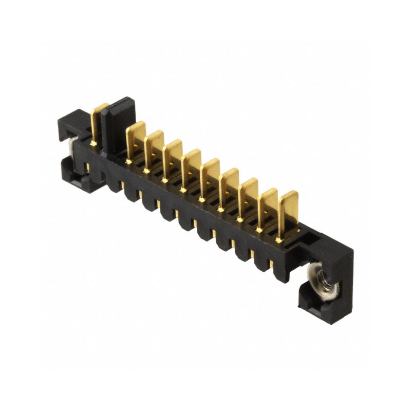 1 pcs : 1123684-7 - CONN HDR 10POS 2.50MM R/A SLDR