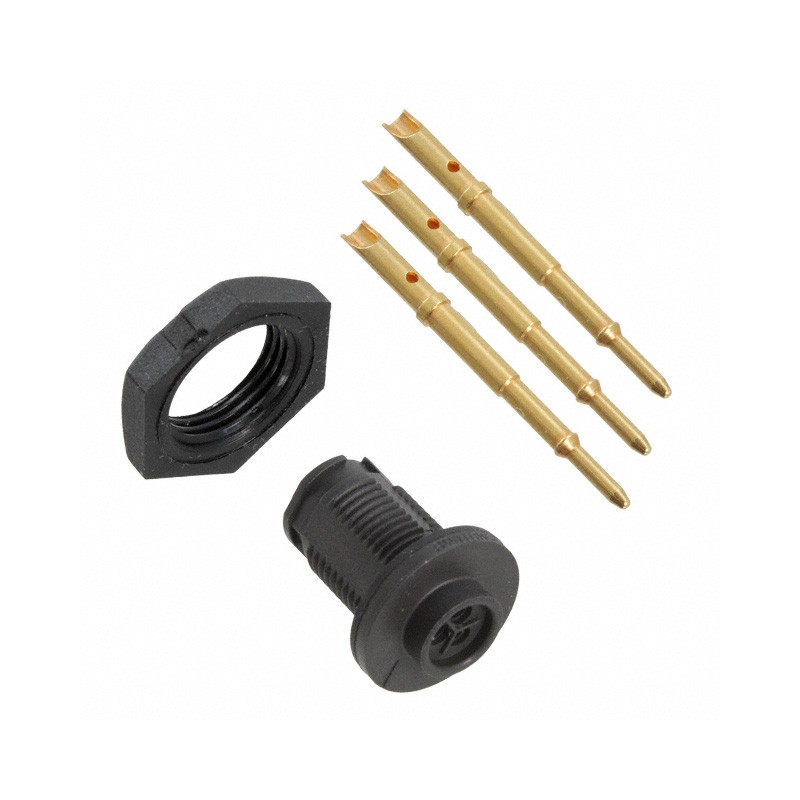 1 pcs : EN2P3M20 - CONN RCPT MALE 3POS GOLD CRIMP