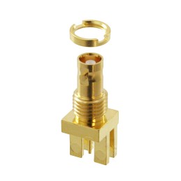1 pcs : 361EHD704 - CONN HDBNC JCK STR 75OHM EDGEMNT