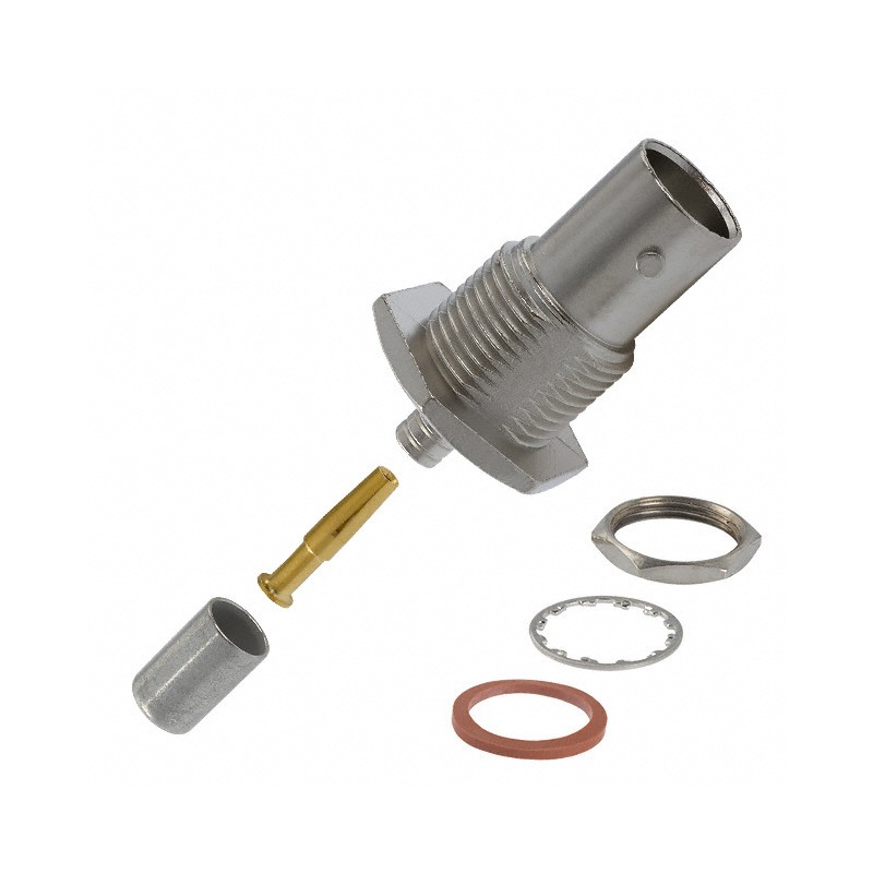 1 pcs : 5228980-6 - CONN BNC JACK STR 50 OHM CRIMP