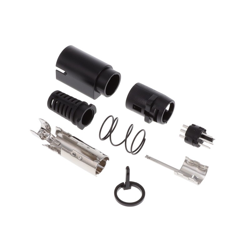 1 pcs : KMDLAX-6P-KPPSR - CONN PLUG MALE MINI DIN 6POS SLD