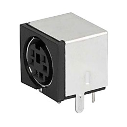 1 pcs : 4850.2610 - CONN RCPT FMALE DIN 6P SOLDER