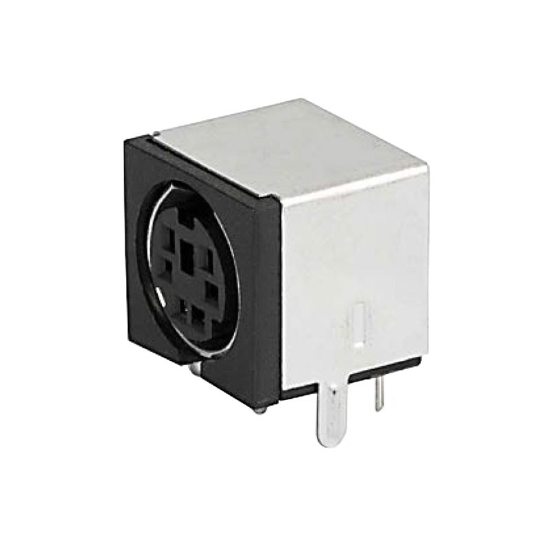 1 pcs : 4850.2610 - CONN RCPT FMALE DIN 6P SOLDER