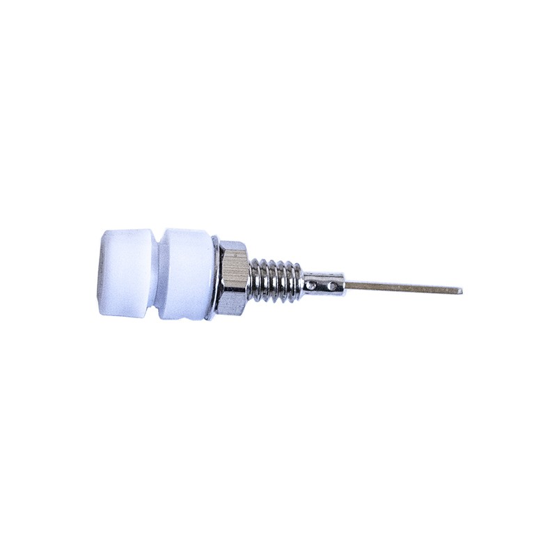 1 pcs : BU-P4773-9 - CONN TIP JACK WIRE WRAP WHITE