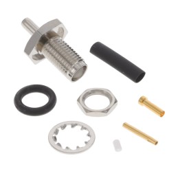 1 pcs : CONSMA014-R178 - CONN SMA RCPT STR 50 OHM SOLDER