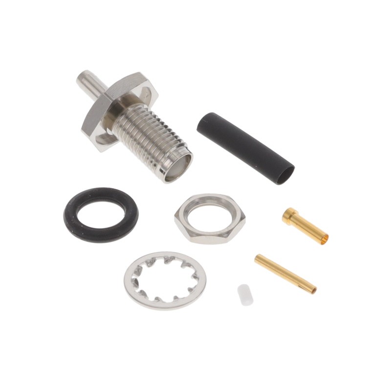 1 pcs : CONSMA014-R178 - CONN SMA RCPT STR 50 OHM SOLDER