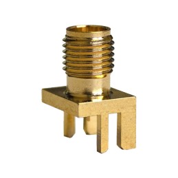 1 pcs : BU-1420701851 - CONN SMA JACK STR. EDGE MOUNT