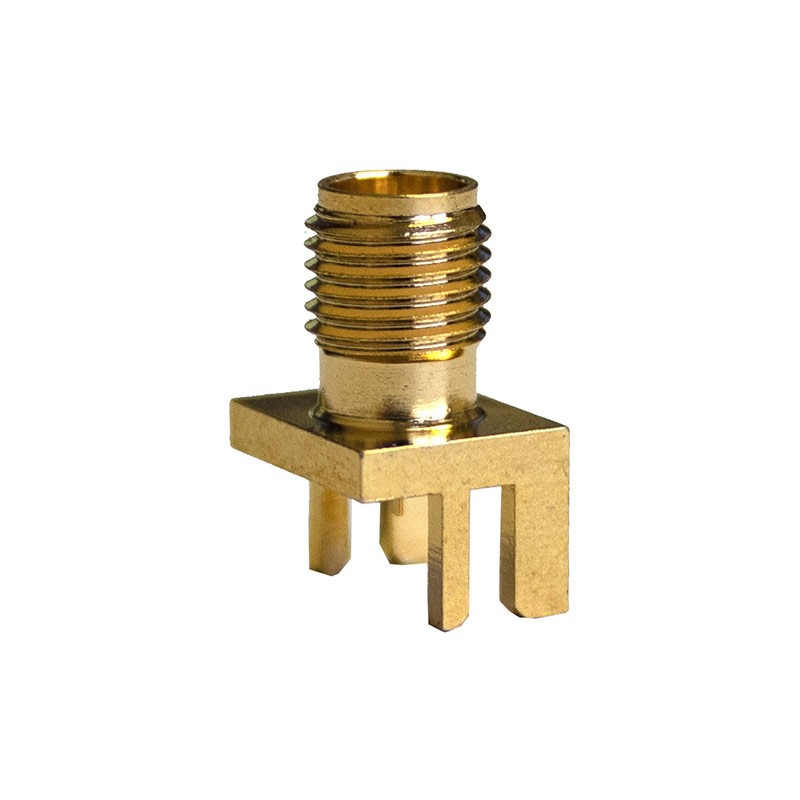 1 pcs : BU-1420701851 - CONN SMA JACK STR. EDGE MOUNT