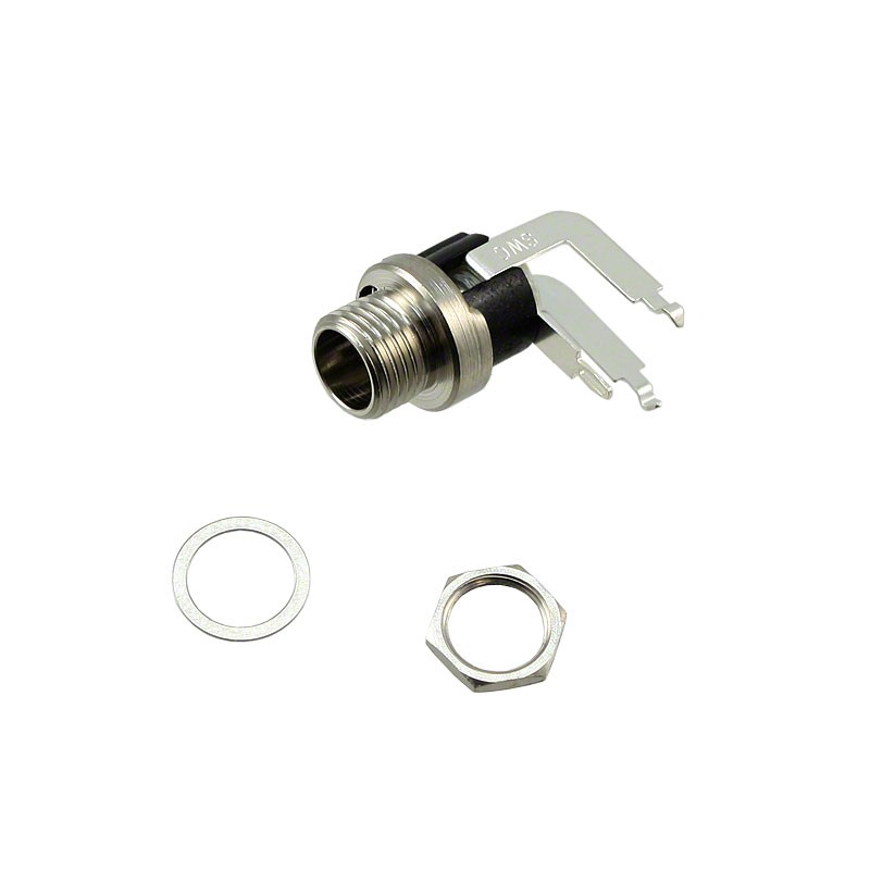 1 pcs : 712RA - CONN PWR JACK 2.5X5.5MM SOLDER