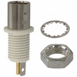 1 pcs : 5227726-3 - CONN BNC JACK STR 50 OHM SOLDER