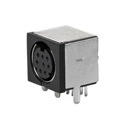 1 pcs : 4850.2810 - CONN RCPT FMALE DIN 8P SOLDER