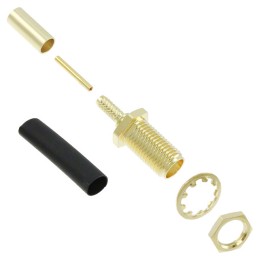 1 pcs : 0732510930 - CONN SMA JACK STR 50 OHM SOLDER