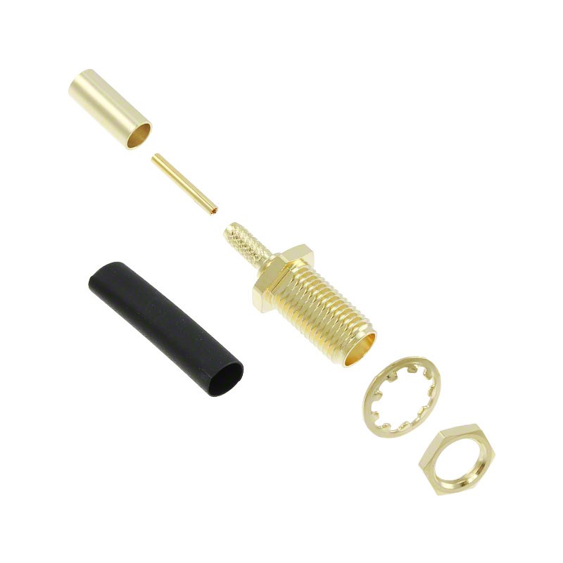 1 pcs : 0732510930 - CONN SMA JACK STR 50 OHM SOLDER