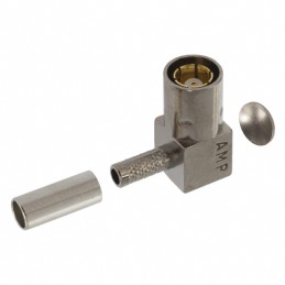 1 pcs : 5414363-3 - CONN SMB PLUG R/A 50 OHM SOLDER