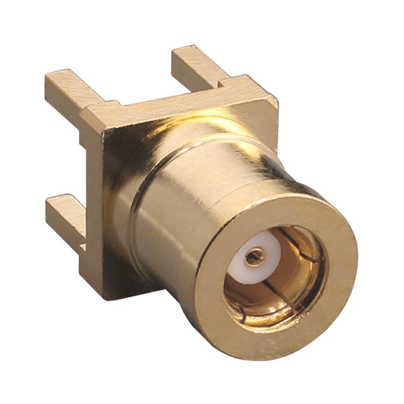 1 pcs : CONSMB006-G - CONN SMB PLUG STR 50 OHM PCB