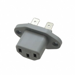 1 pcs : 6182.0008 - PWR ENT RCPT IEC320-2-2F PNL QC