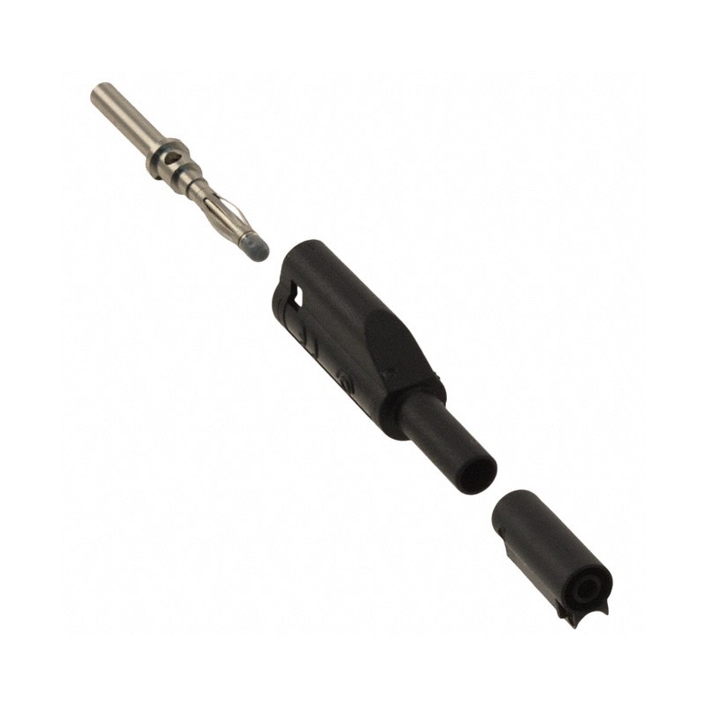 1 pcs : 72925-0 - CONN BANANA PLUG STACK MIN BLK