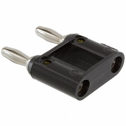 1 pcs : 1330-0 - CONN DBL BAN PLUG STACK SLDRLESS