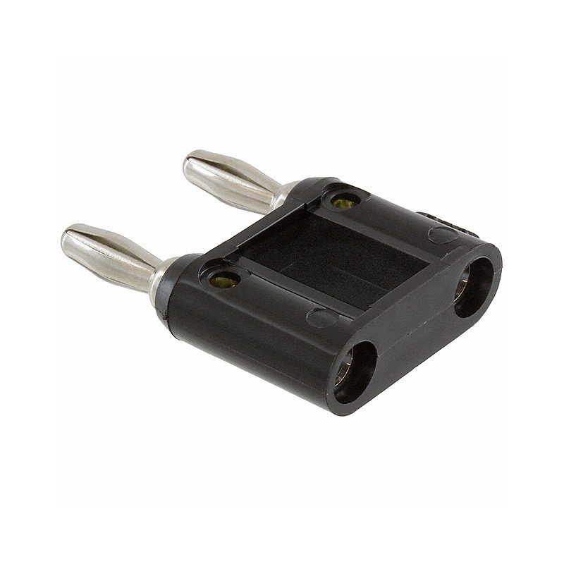 1 pcs : 1330-0 - CONN DBL BAN PLUG STACK SLDRLESS