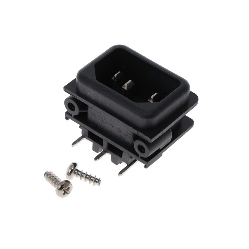 1 pcs : GSF1.0002.01 - PWR ENT RCPT IEC320-C14 PNL SLDR