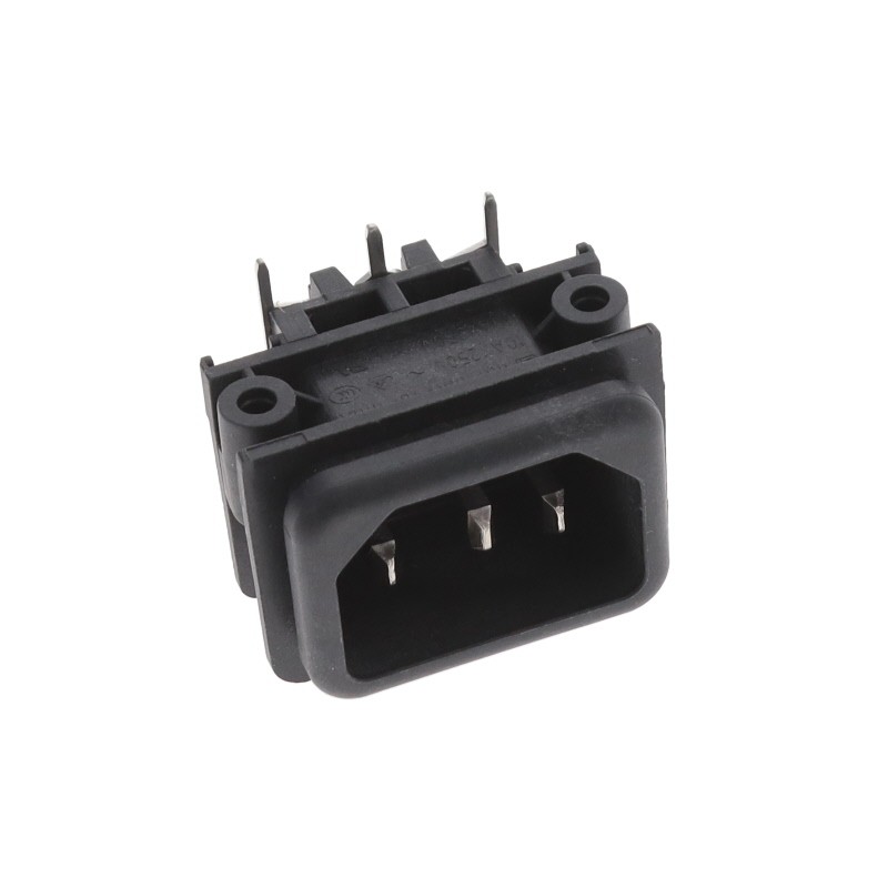 1 pcs : GSF1.0002.41 - PWR ENT RCPT IEC320-C14 PNL SLDR