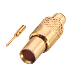 1 pcs : 66049011210820 - MMCX STRAIGHT PLUG, CRIMP TYPE F