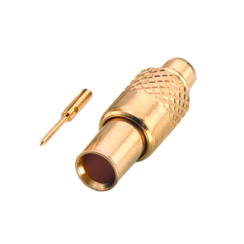 1 pcs : 66049011210820 - MMCX STRAIGHT PLUG, CRIMP TYPE F