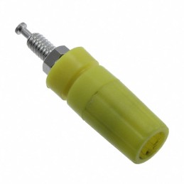 1 pcs : BU-P3760-4 - CONN BIND POST FLUTED YELLOW
