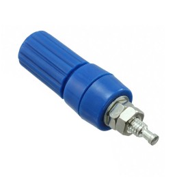 1 pcs : BU-P3760-6 - CONN BIND POST FLUTED BLUE