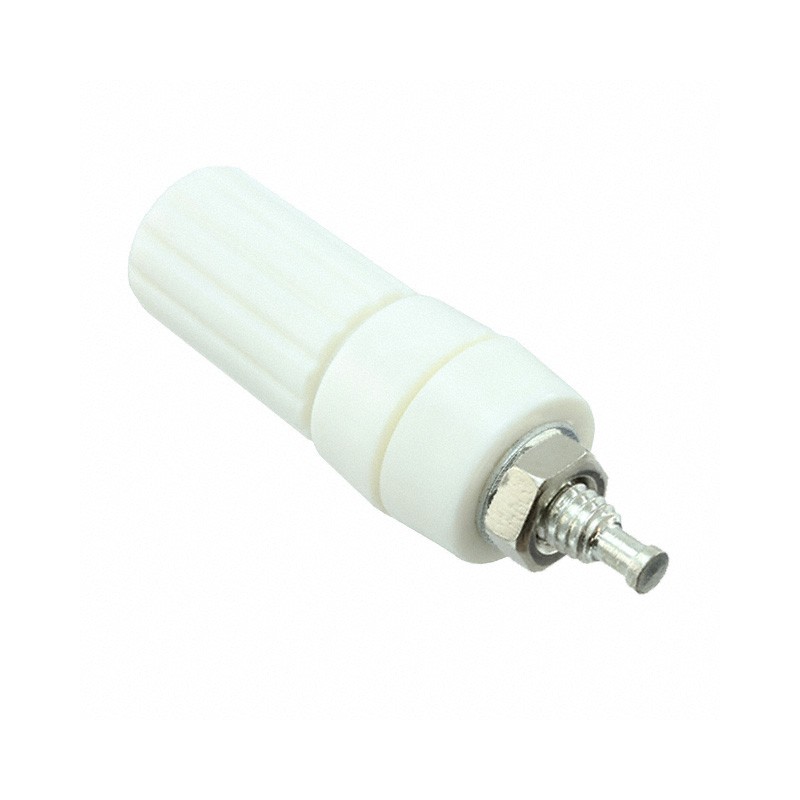1 pcs : BU-P3760-9 - CONN BIND POST FLUTED WHITE