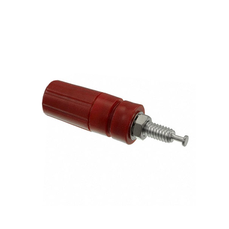 1 pcs : BU-P3760-2 - CONN BIND POST FLUTED RED